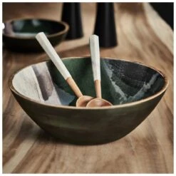 Aldari Mango Wood Bowl 6"Inch -Best Decoration Shop zodax in 7392b