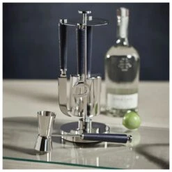 Lucena Nickel & Leather Bar Tool Set 9 Lucena Nickel & Leather Bar Tool Set -Best Decoration Shop zodax in 7406