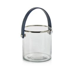 Lucena 9.5-Inch Wide Glass Ice Bucket