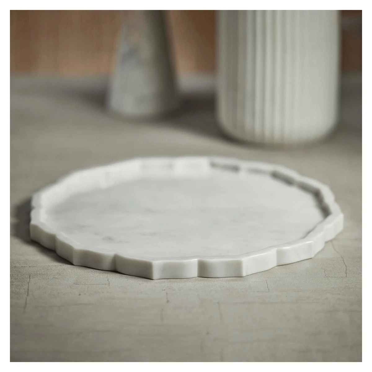 Armondo Arabesque Marble Serving Tray 4 Armondo Arabesque Marble Serving Tray - Image 2