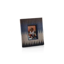 Isador Abaca Hand Made Photo Frame 9.5"L