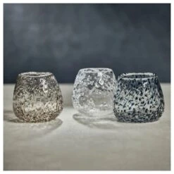 Elodie Glass Vase - Blue 6 Elodie Glass Vase - Blue -Best Decoration Shop zodax pol 1116 1