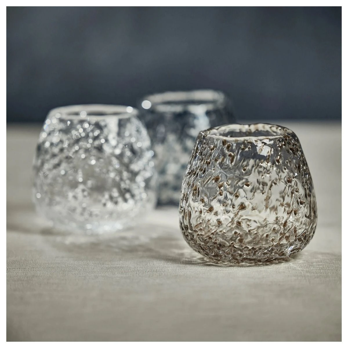 Elodie Glass Vase - Blue 5 Elodie Glass Vase - Blue - Image 3