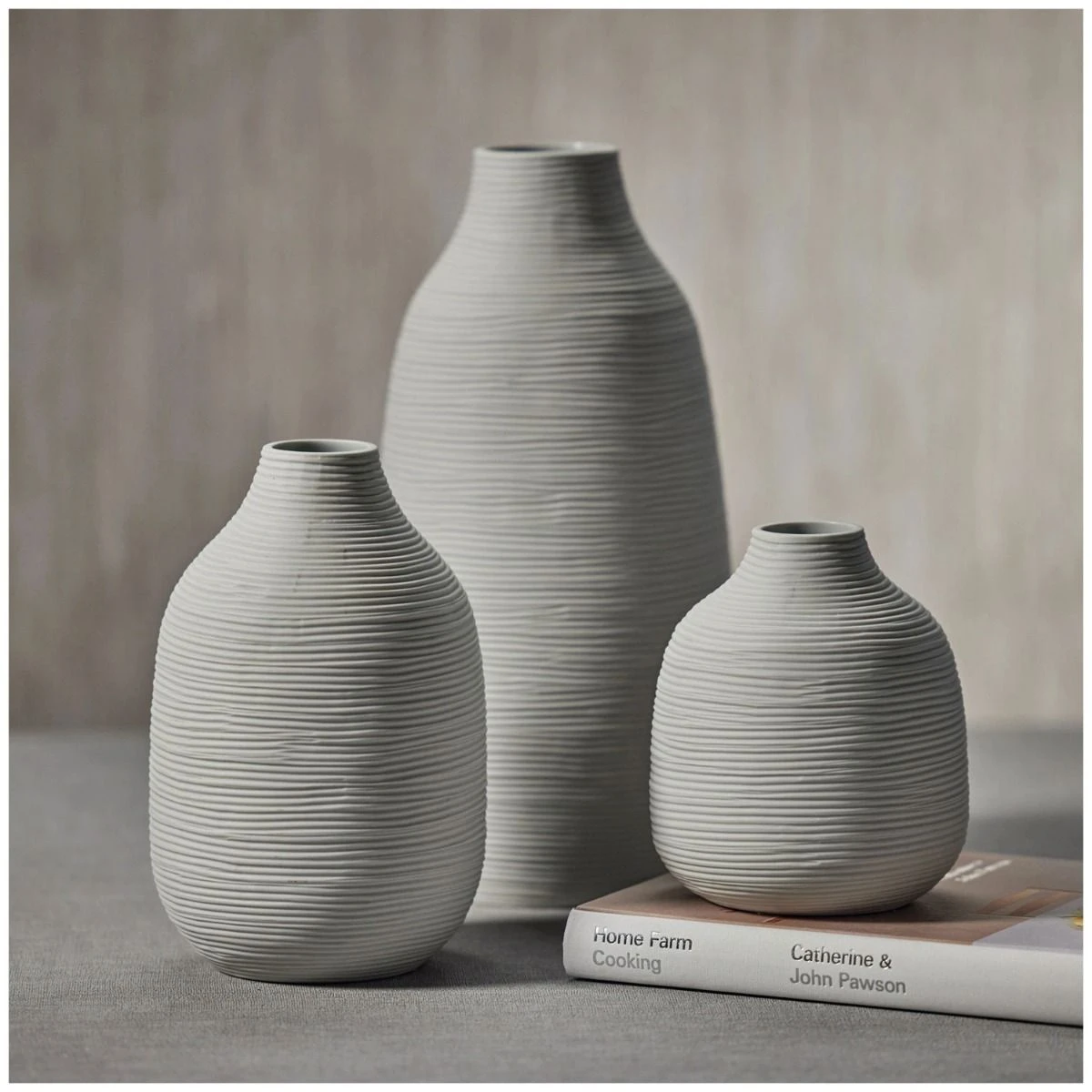 Weston White Porcelain Vase 8.75"Inch 5 Weston White Porcelain Vase 8.75"Inch - Image 3