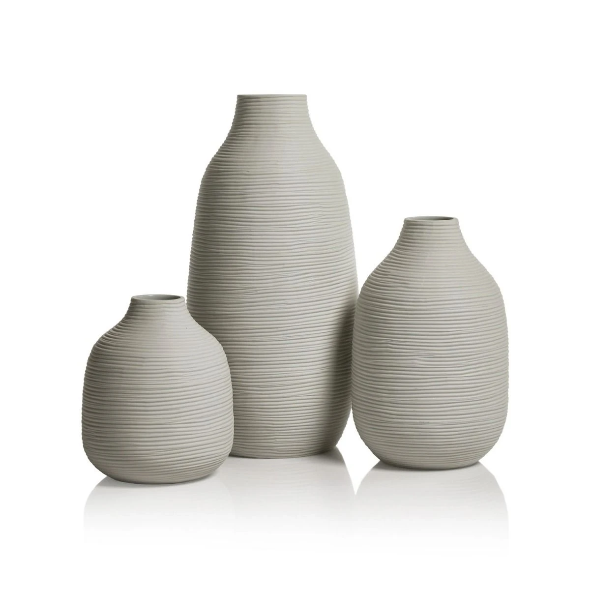 Weston White Porcelain Vase 13.5"Inch 4 Weston White Porcelain Vase 13.5"Inch - Image 2